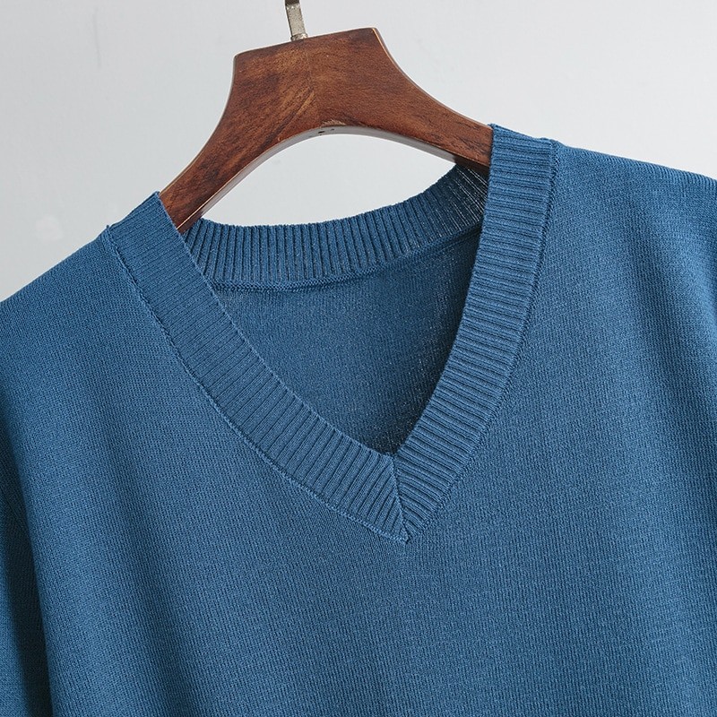 GIGOGOU Basic V Neck Spring Summer Women T Shirt Set Fashion Knit Loose Casual Two Piece Short Sleeves Tracksuit Ladys Pant Suit