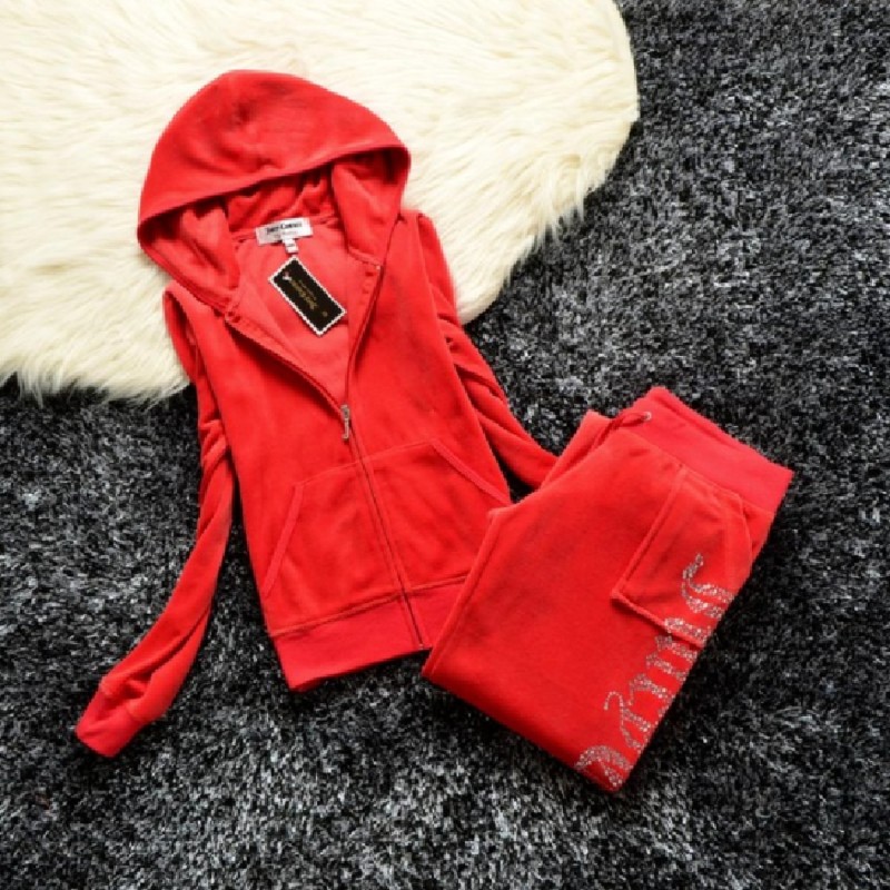 Fall Winter Juicy Coutoure Tracksuit Hoodie&amp;Pants Juicy TrackSuit Juicy Corture Tracksuit hoodies and pants suits 2 Piece Sets