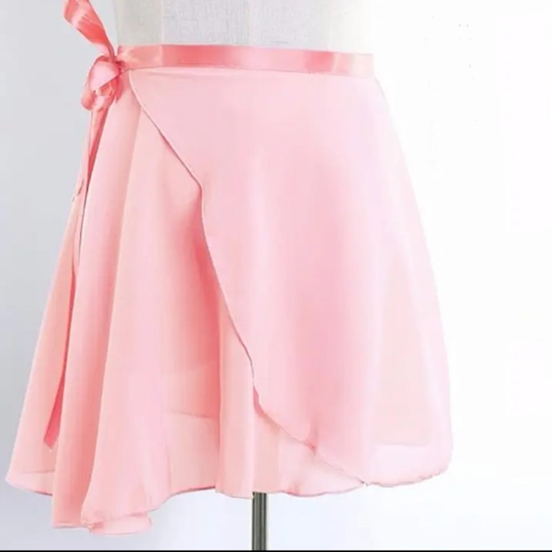 ballet dance skirt chiffon pure color Floral Print practice leotard ballet dance dress woman children