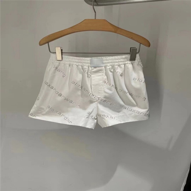 LUXE&amp;ENVY Aw Summer New Casual Shorts Thin Elastic Waist Wide Leg Pants For Women