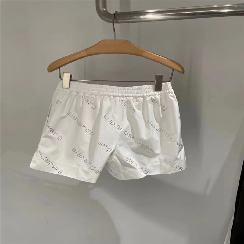 LUXE&amp;ENVY Aw Summer New Casual Shorts Thin Elastic Waist Wide Leg Pants For Women