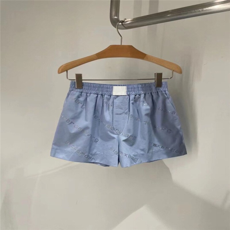 LUXE&amp;ENVY Aw Summer New Casual Shorts Thin Elastic Waist Wide Leg Pants For Women