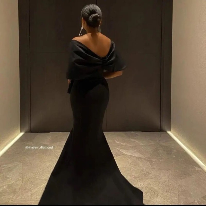 Sheath One-Shoulder Robe De SoirÃƒÂ©e Long Evening Gown Custom Made Formal Party Dress Pleated High Split Ruched Prom Dresses