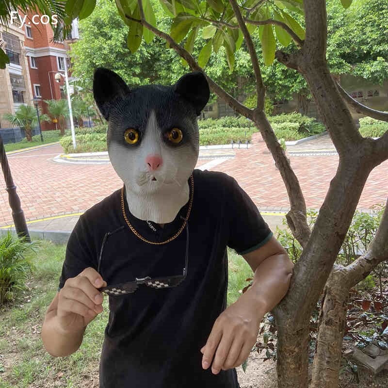 Animal latex mask Halloween Novelties Costume Party Cock Cosplay Props accessories chicken head mask full face anime face mask