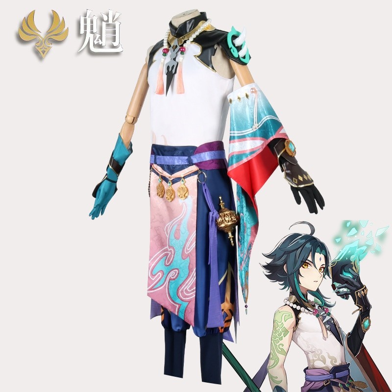 Anime Genshin Impact Xiao Cosplay Costume Carnival Halloween Party Costumes Outfit Game Set Uniform Drop Ship Cos Suit 2022