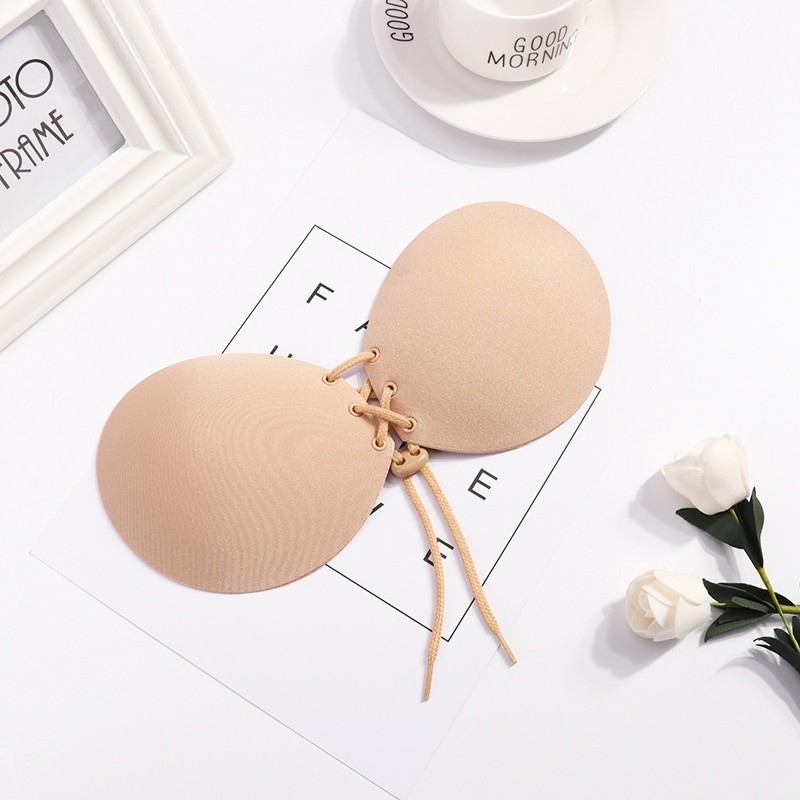 Women Invisible Bra Super Push Up Seamless Self-Adhesive Sticky Wedding Party Front Strapless A B C D Cup Fly Bra