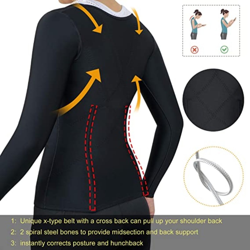 Shapewear Waist Trainer Corset Wrap Corset Tummy Control Vest Woman Upper Arm Shaper Slimming Compression Tops Shaper