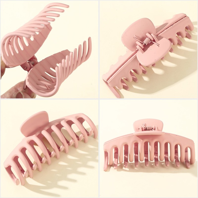 4 Pieces/Set Big Hair Claw Clips for Women Large Claw Clip for Thin Thick Hair Strong Hold 4.33 Inch Non-slip Hair Clips