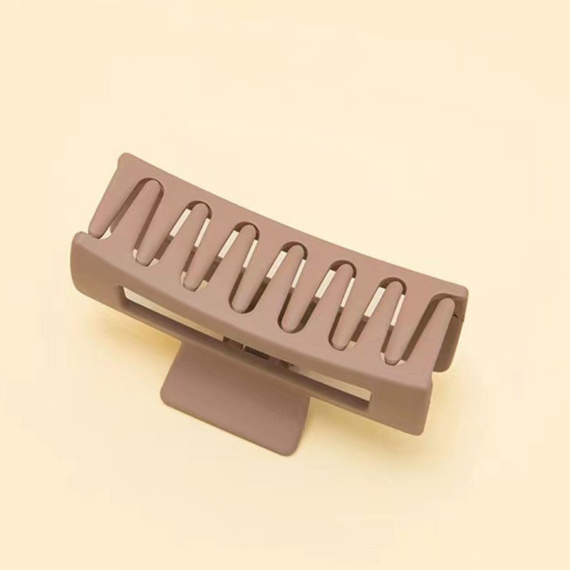 Korean Women Girls Plastic Hair Claws Hair Clips Headwear Large Size Hairpin Crab Barrette Fashion Ornament Hair Accessories