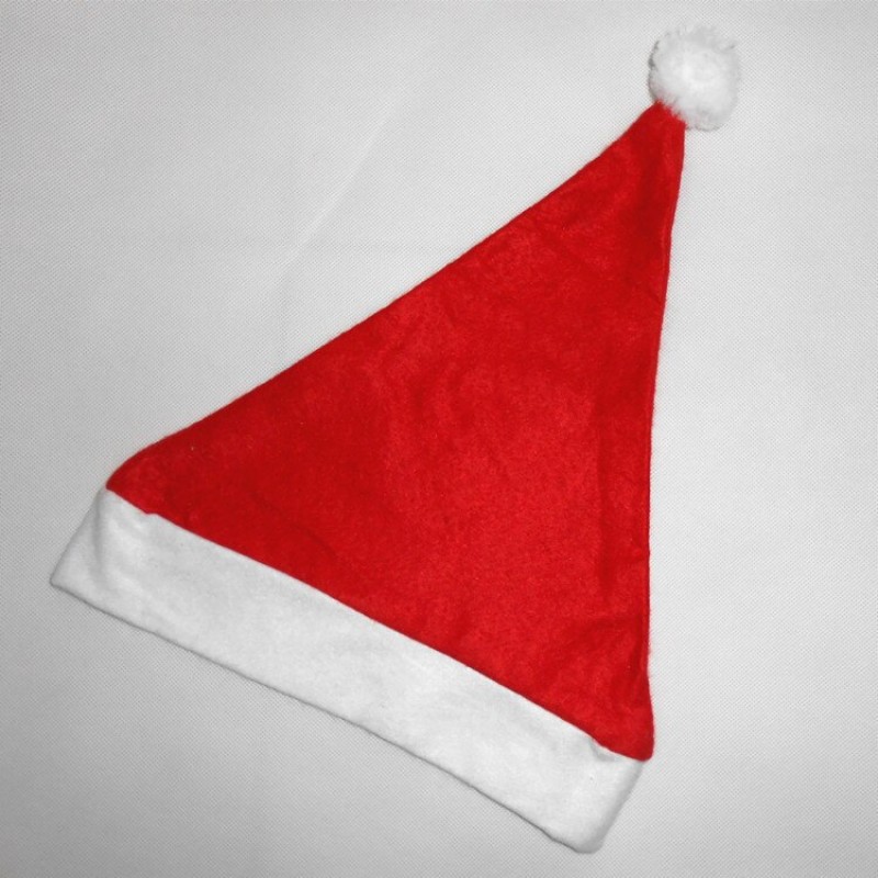 Christmas Hat Unisex-Adult's Kids Santa Hat Xmas Holiday Hat for Christmas Festive Party New Year Gift Decor Red And White Caps