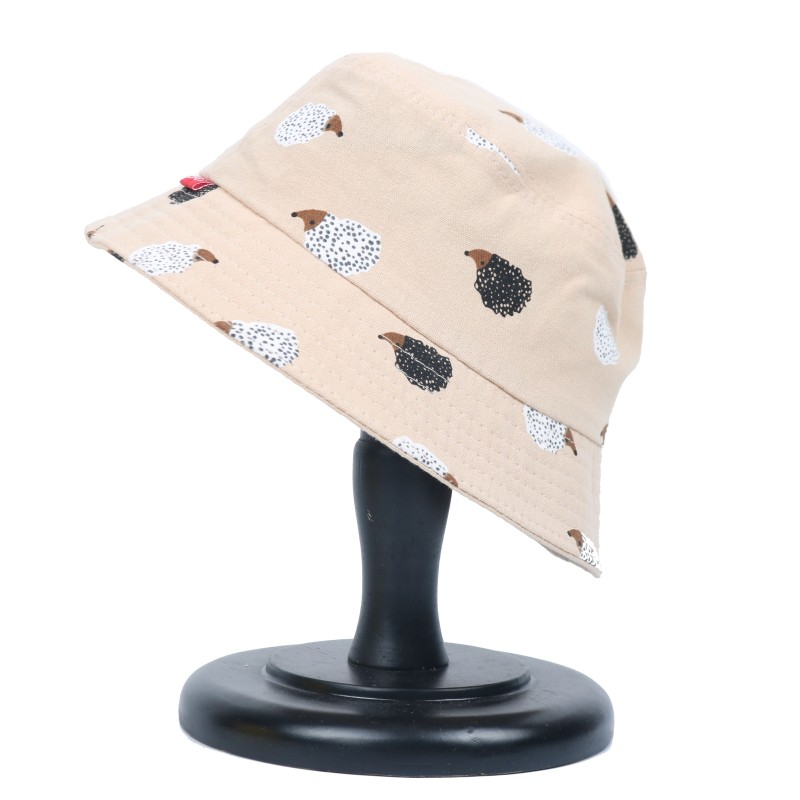 Summer Child Fisherman Hat Foldable Cartoon Bucket Hat Street Hip Hop Bucket Hats Caps Vintage Bear Printed Fishing Hats gorras