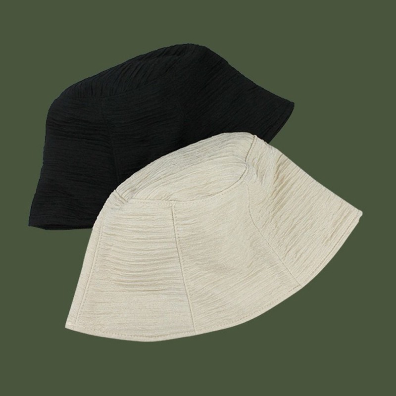 Girls Summer Sunscreen Outdoor Panama Basin Hat Sun Beach Cap Bucket Hat Fisherman Hat