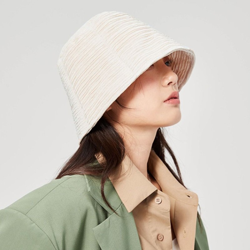 Girls Summer Sunscreen Outdoor Panama Basin Hat Sun Beach Cap Bucket Hat Fisherman Hat