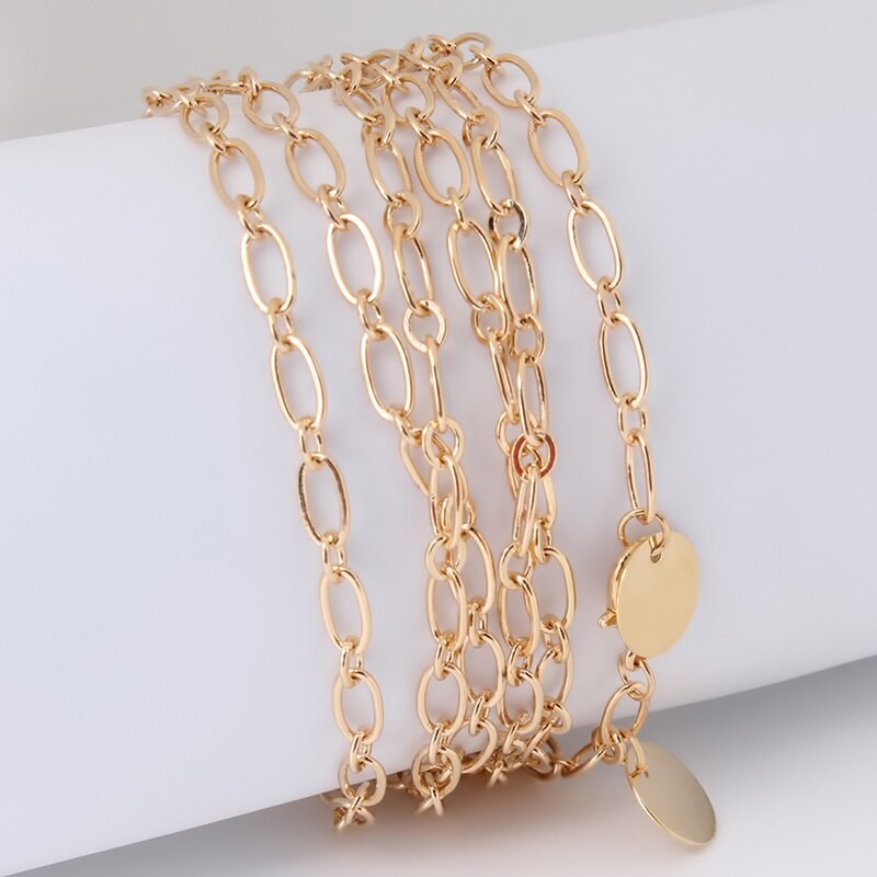 Fashion Women Lady Waist Chain Belt Metal Gold Silver Color Waistband Chain Belt For Dress Shirts Clothes Accessories