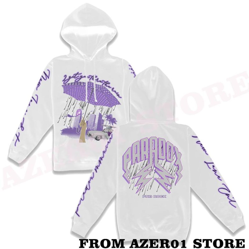PNB ROCK R.I.P RIP Merch Hoodies Winter Men/Women Hooded Sweet Streetwear Long Sleeve PNBROCK PARADOX Sweatshirt