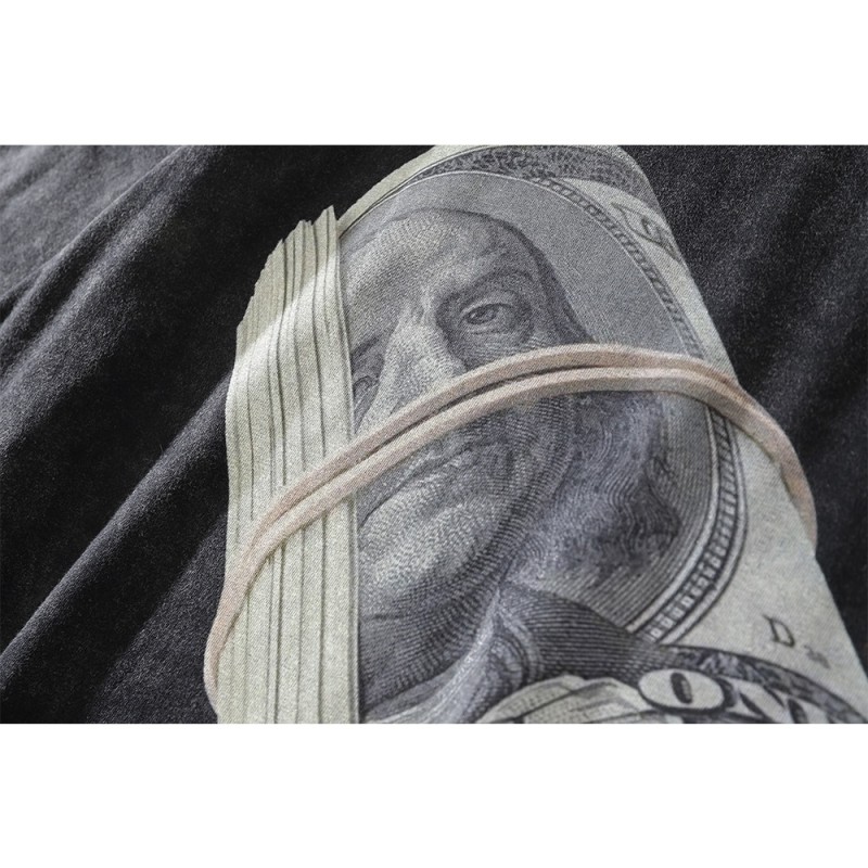 Dark Icon US Dollar Oversized Hip Hop T-shirt Men 2022 Summer Men's Tshirt Cotton Tee Shirts