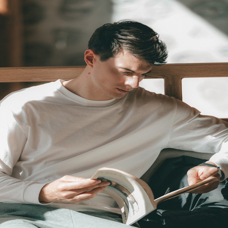 SIMWOOD 2022 Autumn New Long Sleeve T Shirt Men Solid Color 100% Cotton O-neck Tops Plus Size High Quality T-shirt  SJ120967