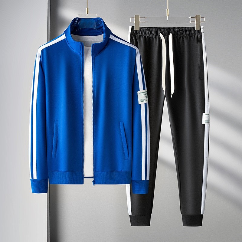 Men's Tracksuit Spring Autumn Clothes Sportswear Two Piece Sets Casual Man Jacket Sweatpants Clothing Male Sweatsuit Sports Suit