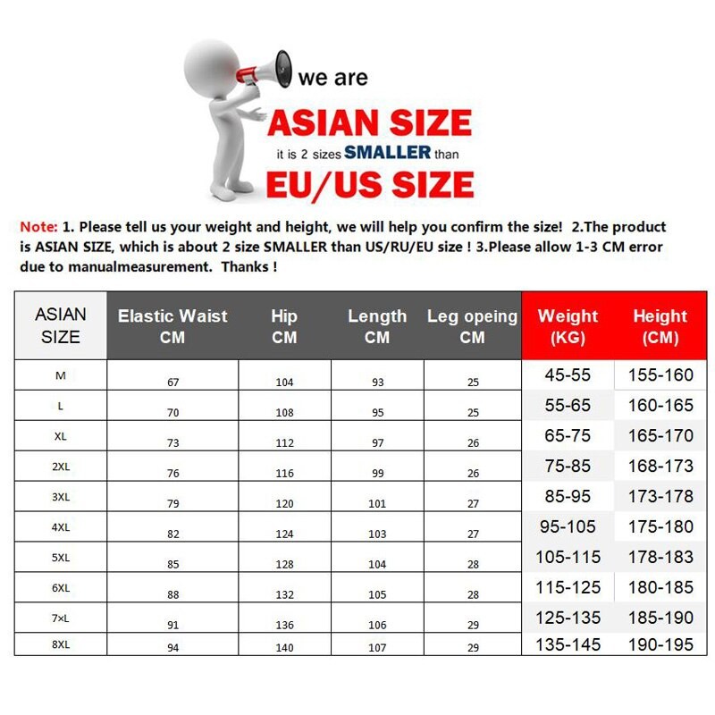 APPEARWAY Spring Summer Men Corduroy Pants Casual Jogging Sweatpants Hip-hop Solid Street Pants Male Baggy Joggers Size 8XL