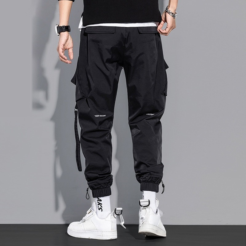 Harajuku Streetwear Pants Reflective Mens Sweatpants Men's Trousers Hip Hop Clothing Man Male Sports Clothes Joggers Jogging Gym