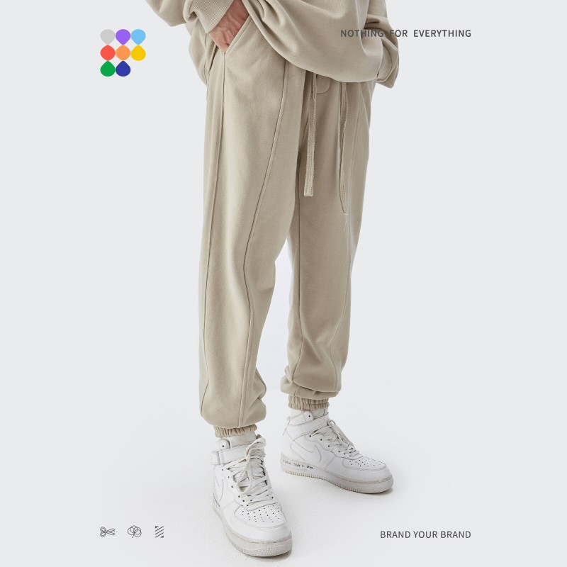 INFLATION 460gsm Heavyweight Sweatpant 2023 Spring Solid Color 100% Cotton Jogger Pants Unisex Track Pant