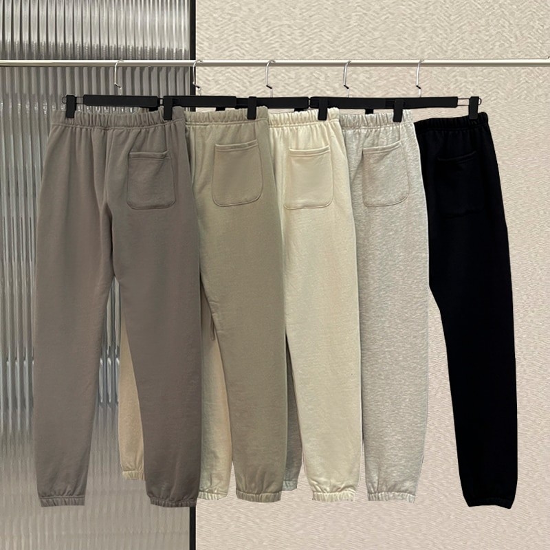 Fw21High Quality jogging pants ESSENTIALS Sports Pants Fashion printed Reflective letters Hip hop Loose Unisex Cotton Sweatpant