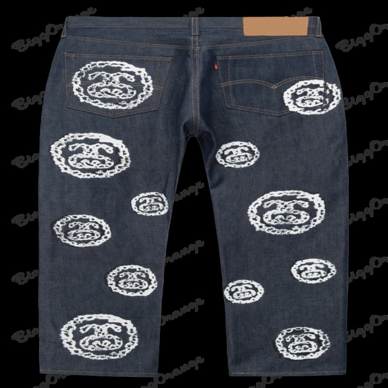 Four seasons comfortable clothing, streetwear, hip hop letter jeans, men's loose straight pants, teen couple ÃÂ´ÃÂ¶ÃÂ¸ÃÂ½Ã‘ÂÃ‘â€¹y2k clothes