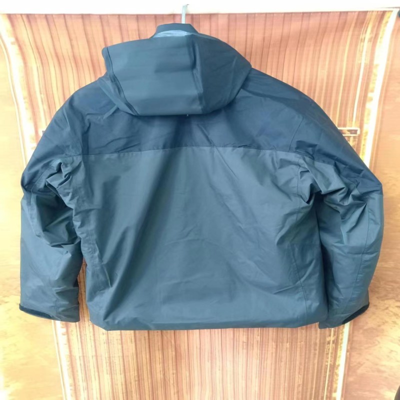 2023 Fashion ARC System Warm Light Hooded Down Jacket Men's Winter Ski Wear Sports Waterproof Jacket