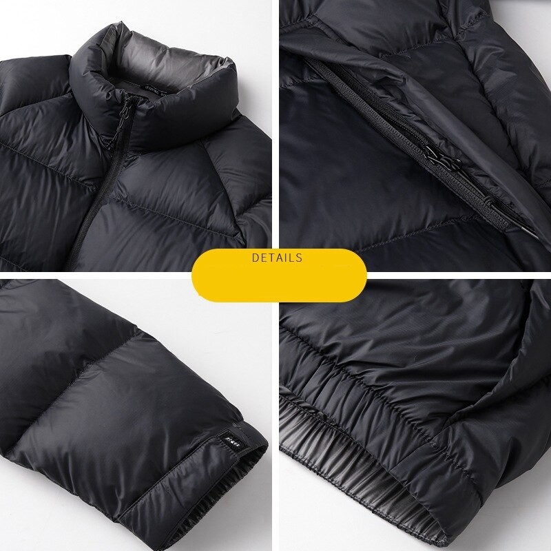 4XL 5XL 6XL 7XL Plus Size Thick Warm Men's Down Jacket Winter New Classic Outdoor Waterproof Windproof Fashion Badge Down Coat