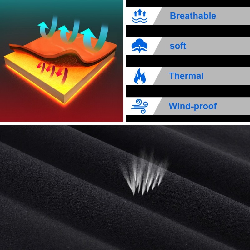 Winter Fleece Thermal Neck Warmer Gaiter Bandana Face Mask Ear Cover Tube Scarf Skiing Snowboard Neckerchief Headband Women Men