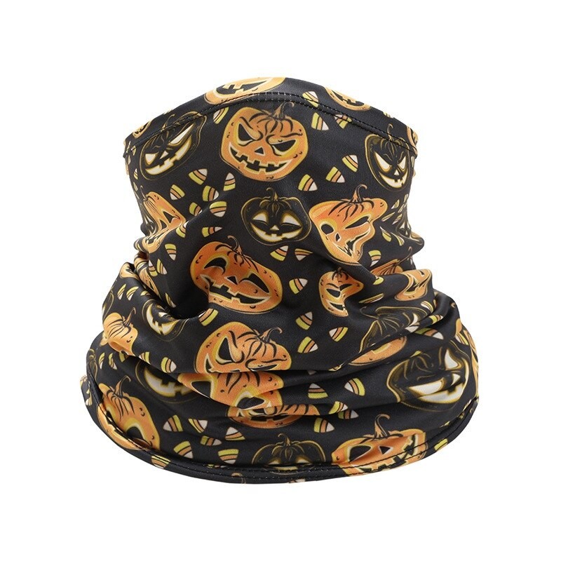 Cartoon Printing Sun Protection Children Scarf Soft Spring Summer Boys Girls Shade Windproof Neck Collar Neckerchief