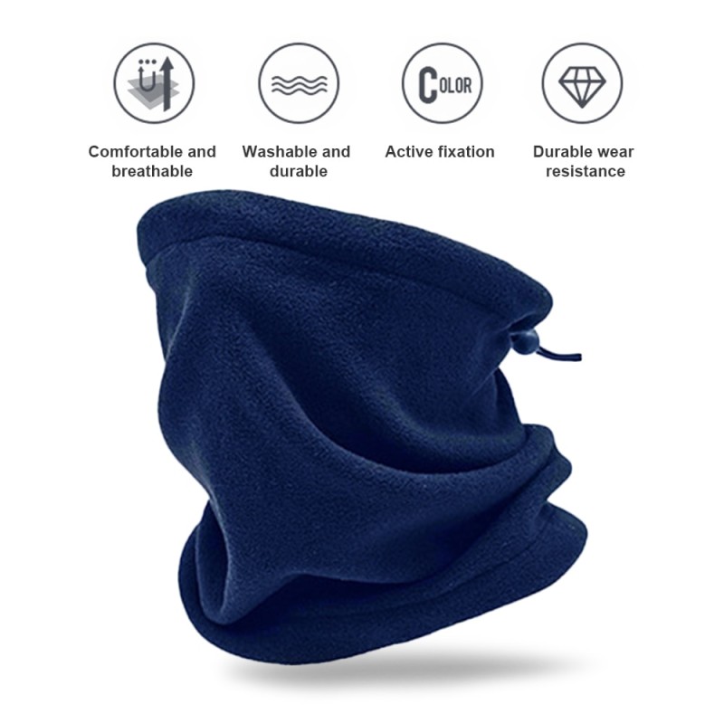 Fashion Warm Male Soft Fleece Scarves Men Winter Scarf Ring For Men Neck Shawl Snood Warp Collar Women Knitted Scarves Balaclava