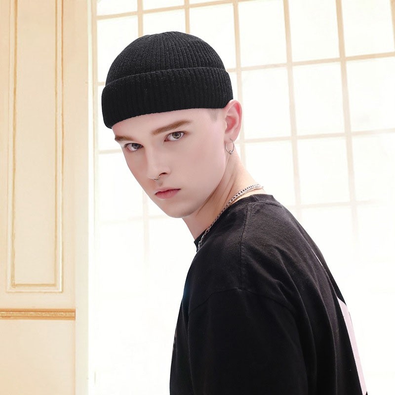 Winter Hats for Unisex New Beanies Knitted Solid Cute Hat Lady Autumn Female Beanie Caps Warmer Bonnet Men Casual Cap