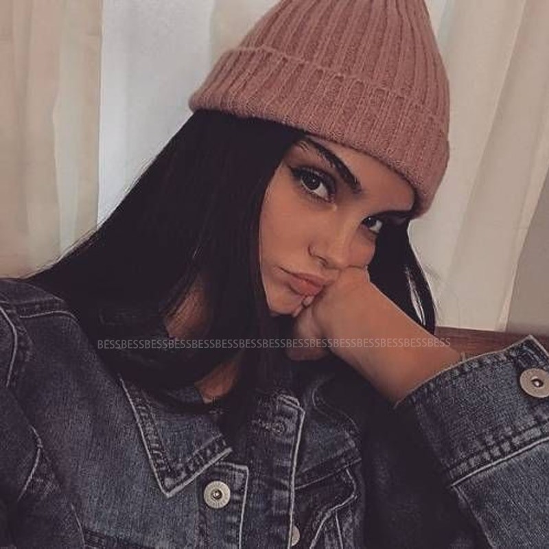 Unisex Hat Cotton Blends Solid Warm Soft HIP HOP Knitted Hats Men Winter Caps Women's Skullies Beanies For Girl Wholesale Ã‘Ë†ÃÂ»Ã‘ÂÃÂ¿ÃÂ°