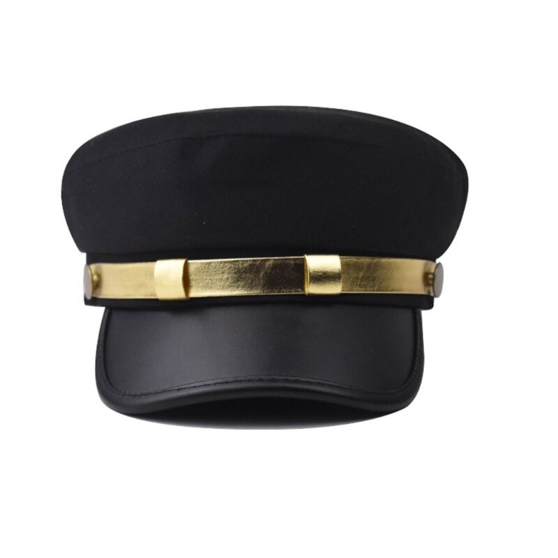 Sailor Ship Boating Captain Hat Multi Color Beret Hat Adult Teens Navy Hat Sea Boating Rave Party Cosplay Outfit MXMA