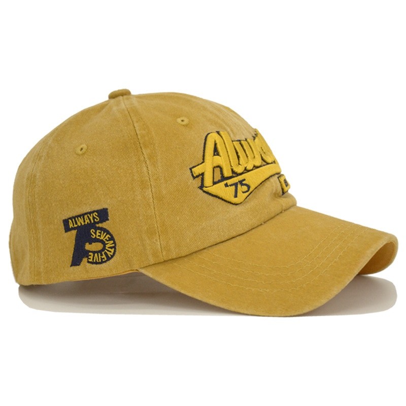 2022 New Fashion Outdoor Sports Cotton Baseball Cap For Women Casual Retro Embroidery Men's Hip Hop Rebound Cap Snapback Hat