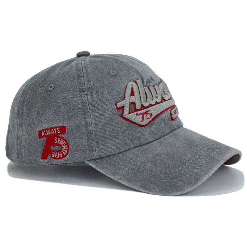 2022 New Fashion Outdoor Sports Cotton Baseball Cap For Women Casual Retro Embroidery Men's Hip Hop Rebound Cap Snapback Hat