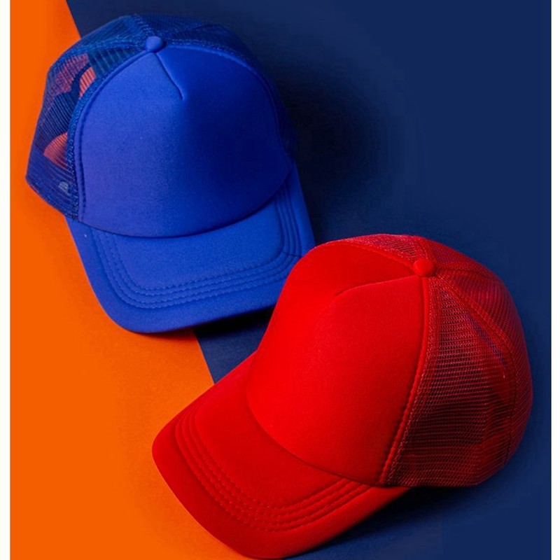 WZCX Print Ad Logo Trucker Cap Adjustable Summer Trucker Cap Men Custom Logo Breathable Unisex Dad Hat Baseball Cap