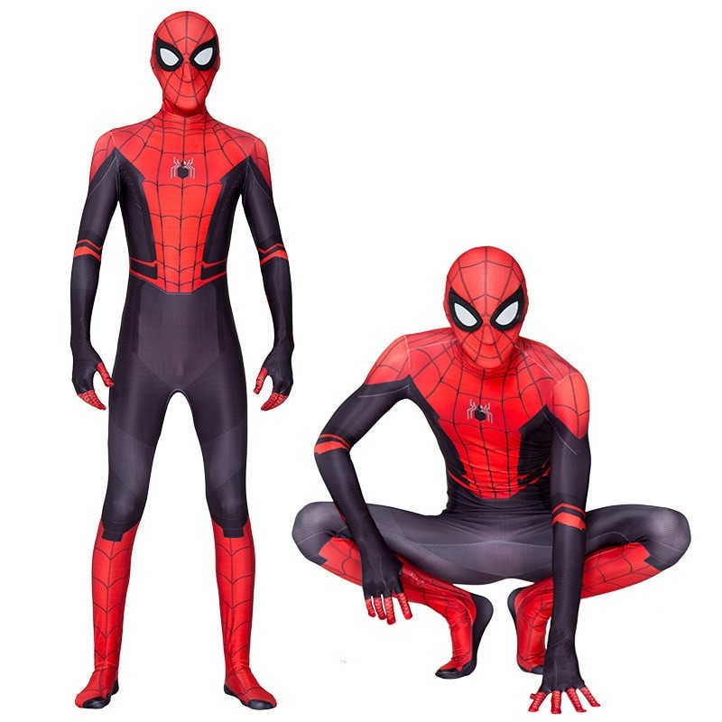 Anime Game Superhero Role Play Spiderman Costume For Kids Mask JumpSuit Suit Halloween Cosplay birthday party