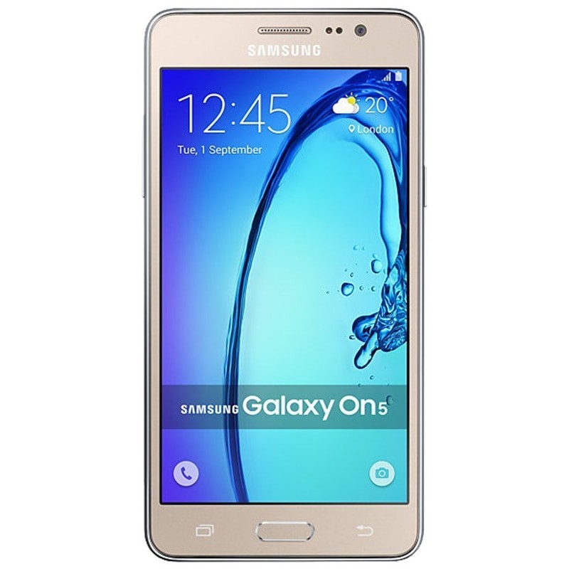 Unlocked Samsung Galaxy On5 SM-G5500 Dual SIM Mobile Phone 5.0 " 1.5GB RAM 8GB ROM 8MP Quad Core 4G LTE Android Smartphone