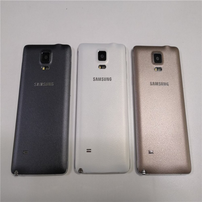 Original Samsung Galaxy Note 4 N910A N910F N910P LTE Smartphone 5.7 inch 16MP 3GB 16GB Refurbished Unlocked Cellphone