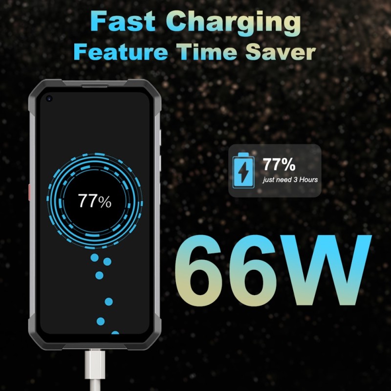 Unihertz TANK Larger Battery Rugged Smartphone 22000mAh Night Vision 108MP G99 8GB 256GB Android 12 Unlocked Mobile Phone