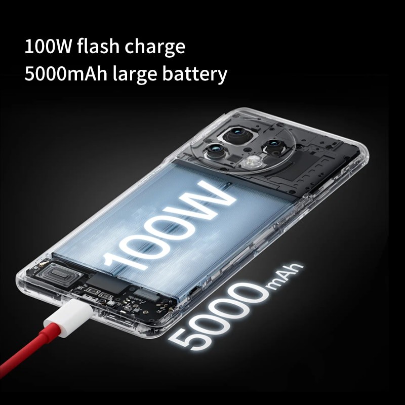 Oneplus 11 12GB 256GB Snapdragon 8 Gen 2 Mobile Phone 6.7'' 120Hz 2K OLED Screen 50MP Triple Camera Smartphone 5000mAh Battery
