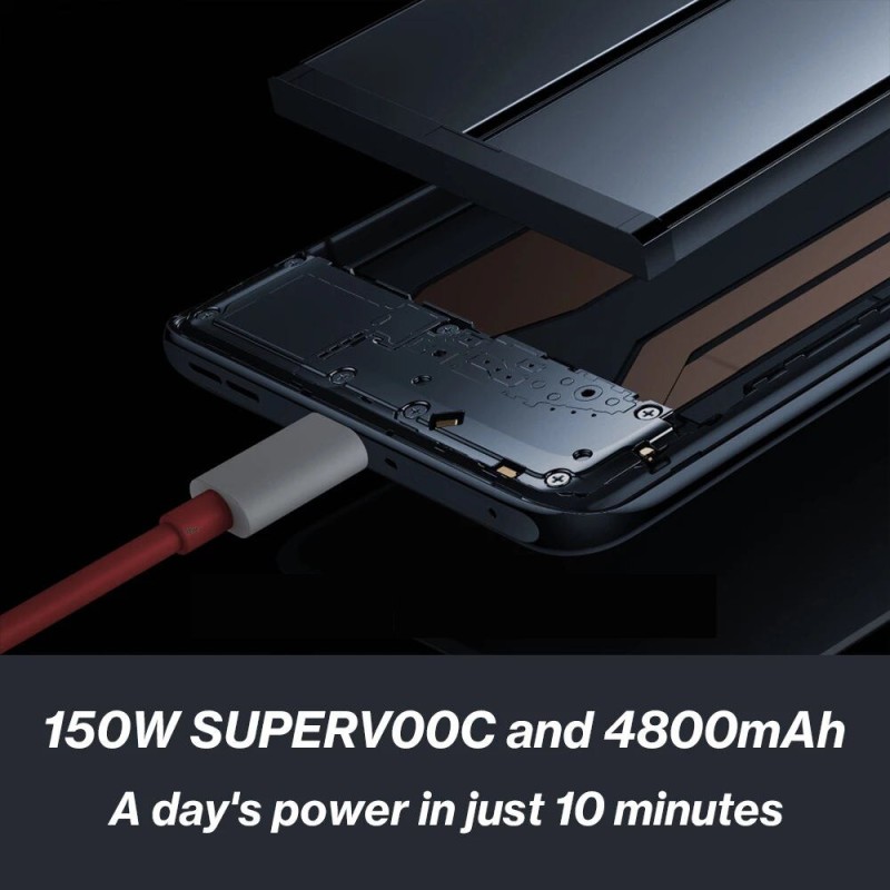 OnePlus Ace Pro 5G Global Rom Smartphone 150W Supervooc Charge 4800mAh Cellphone 6.7 AMOLED Display 50MP Triple Camera