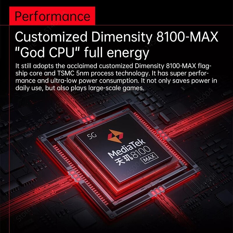 OnePlus Ace Racing Edition Mobile phone Multi languages  Dimensity 8100 MAX Cellphone 5000mAh 67W Fast Charge Android Smartphone