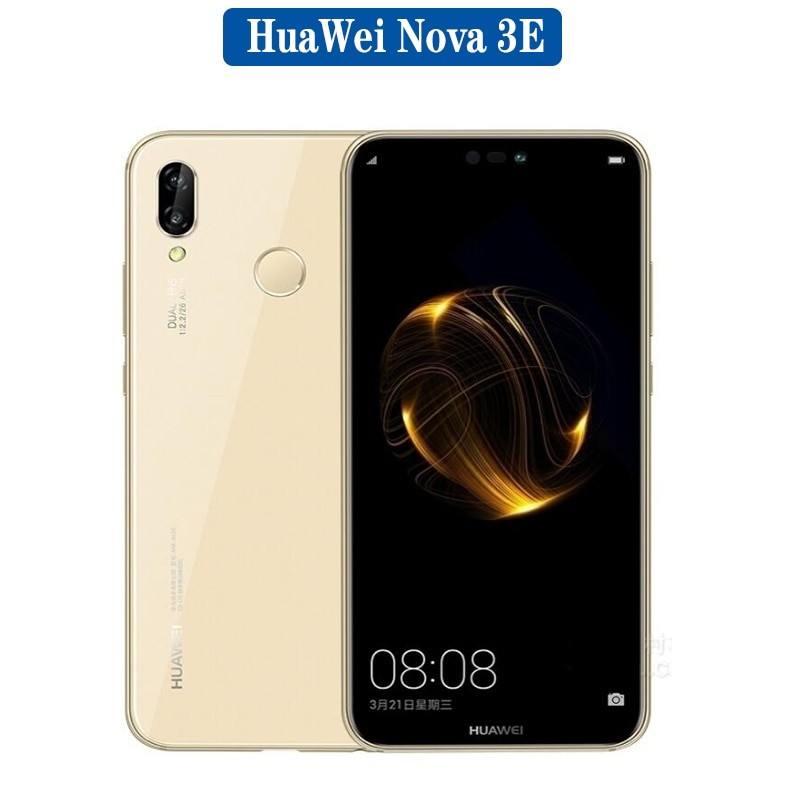 Global Rom Huawei P20 Lite Nova 3E Mobilephone HiSilicon Kirin 659 Octa Core 5.84inch 24MP Front Camera 4GB RAM 64GB 128GB ROM