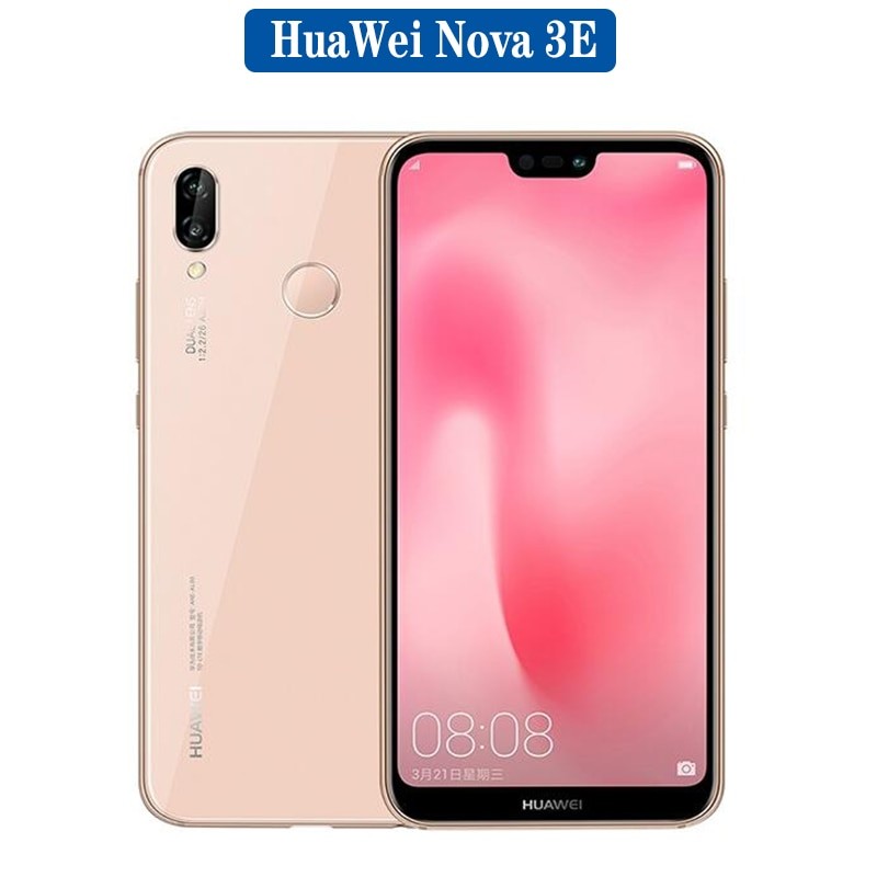 Global Rom Huawei P20 Lite Nova 3E Mobilephone HiSilicon Kirin 659 Octa Core 5.84inch 24MP Front Camera 4GB RAM 64GB 128GB ROM