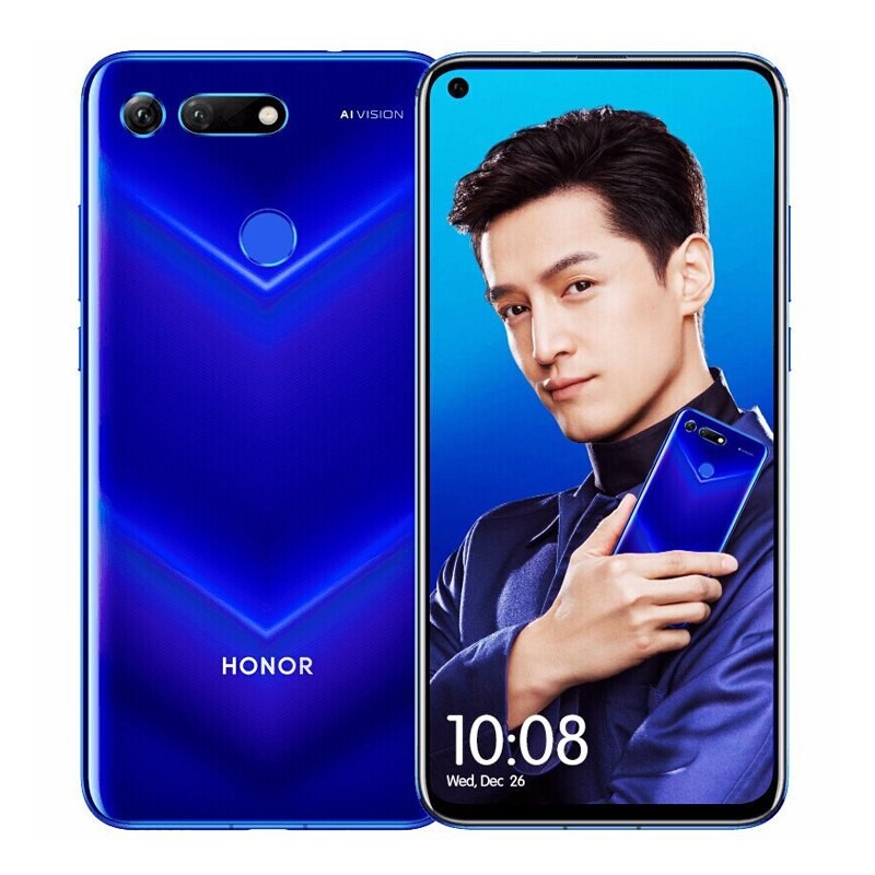 EU Version Honor V20 Honor View 20 PCT-L29 Mobile Phone 48.0MP 3 Cameras Android 9.0 6.4" OLED 2310x1080 22.5W Charger Kirin 980