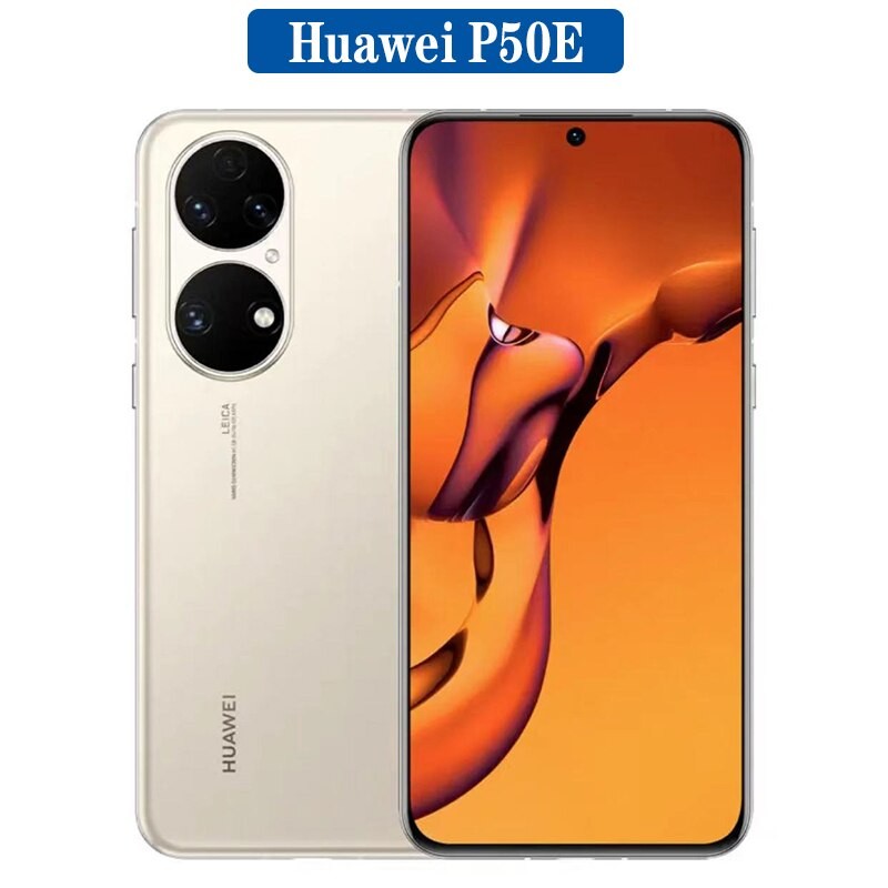 Original Offical New Huawei P50E 4G Mobile Phone 6.5 inch 90Hz Snapdragon 778G 50MP Main Camera 4100mAh 66W SuperCharge OTA NFC