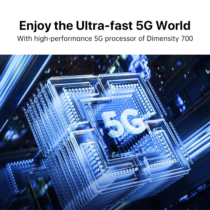 UMIDIGI A13 Pro 5G Global 4G RAM 8GB ROM128GB 5150mAh Side Fingerprint ID 6.5"Android 12 Dimensity 700 Octa Core Smartphone